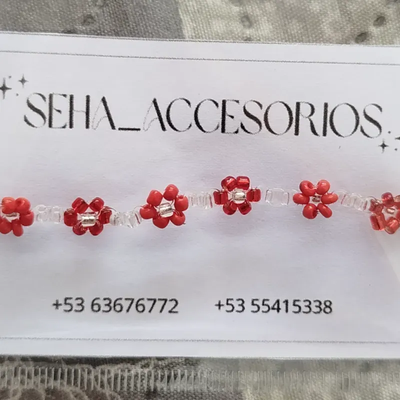 Pulsera de mostacillas