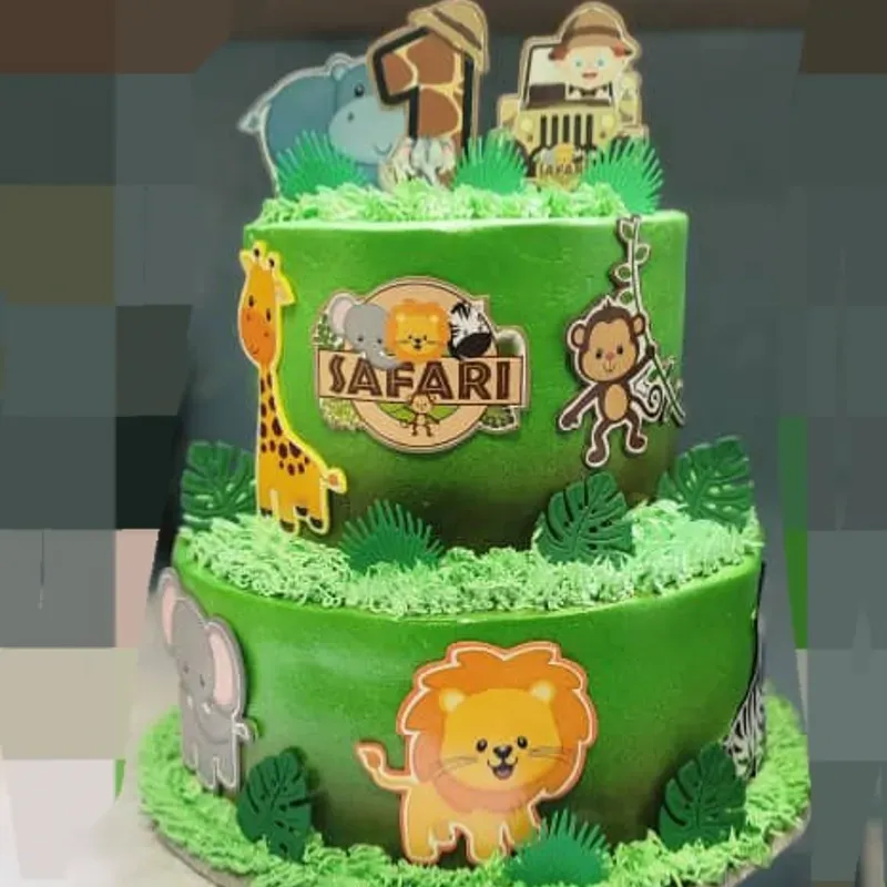 Cake infantil Safari