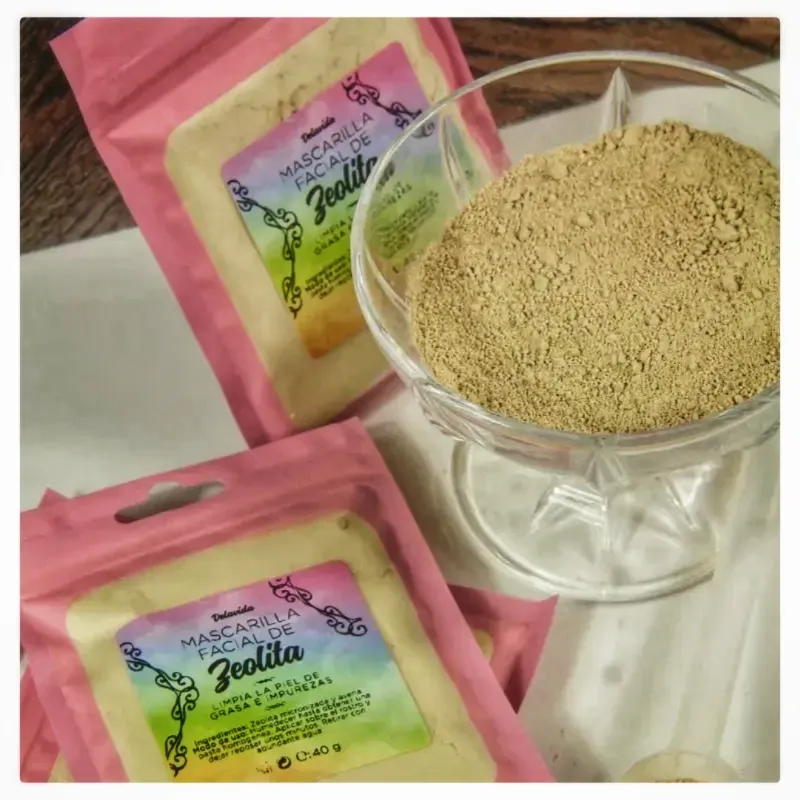 Mascarilla de zeolita