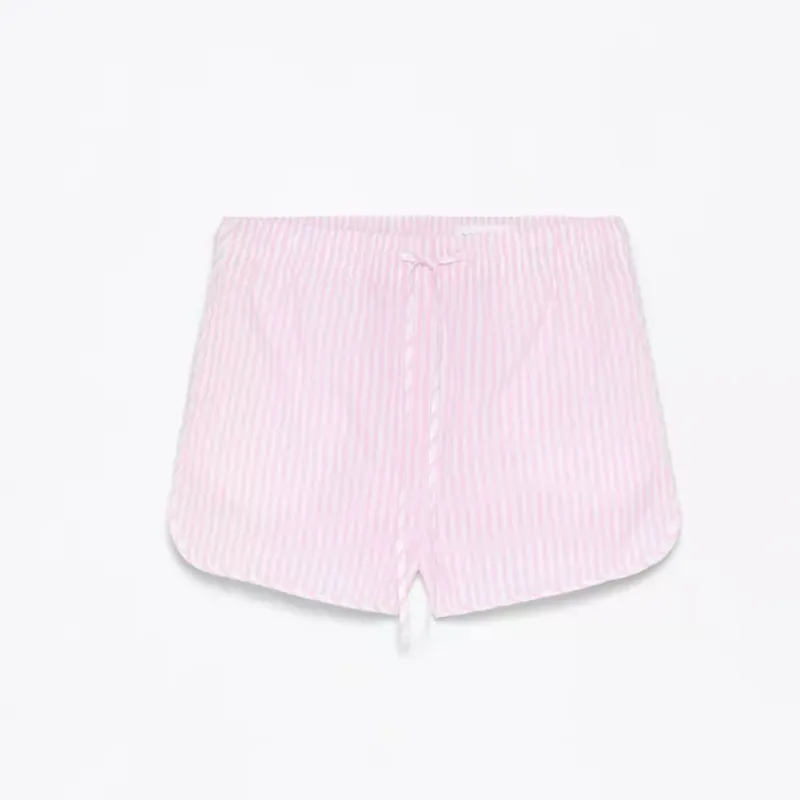 Short rosa de listas