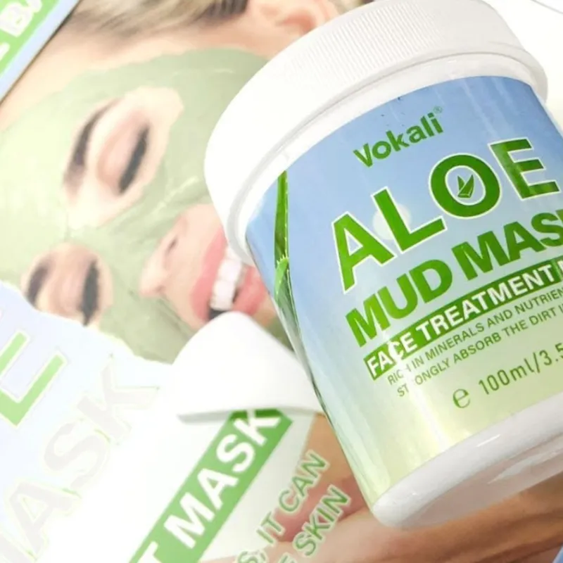 Mascarilla de barro de Aloe Vera