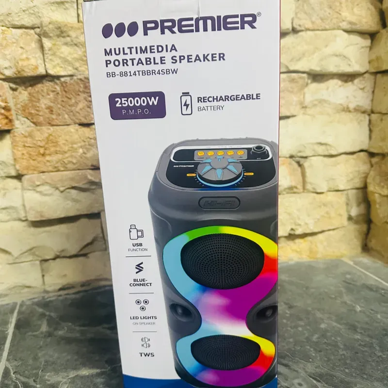 Parlante Portátil Multimedia Premier