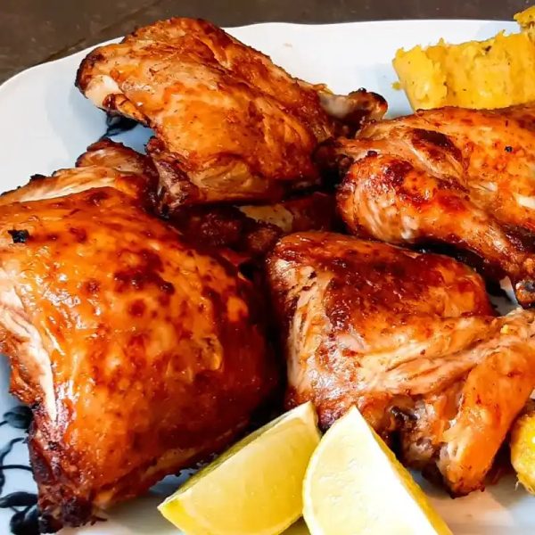 Pollo Frito a la Criolla