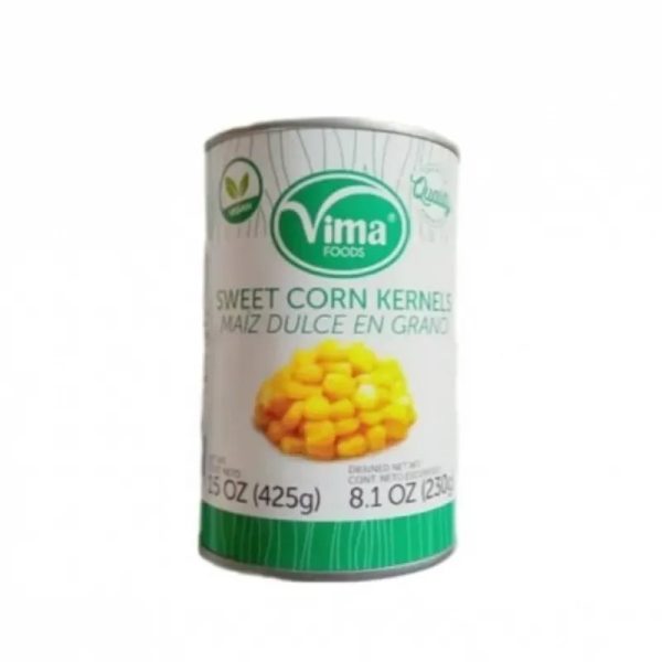 Maíz en grano dulce