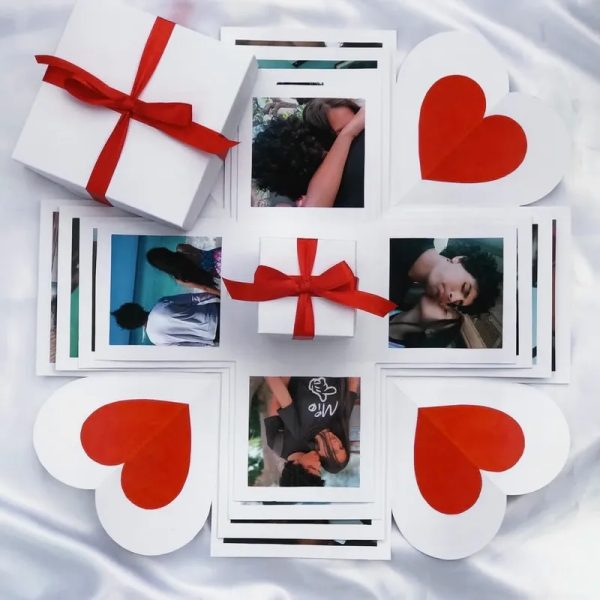 Cajas con fotos