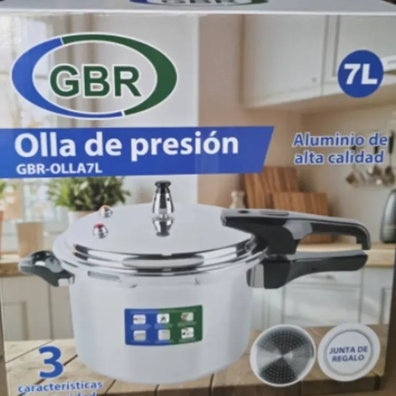 Olla de presión para inducción y gas 7L