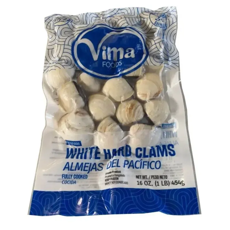 ALMEJA BLANCA 17-22PCS 454 GR C/10 U 1001783 PRECIO 2.66