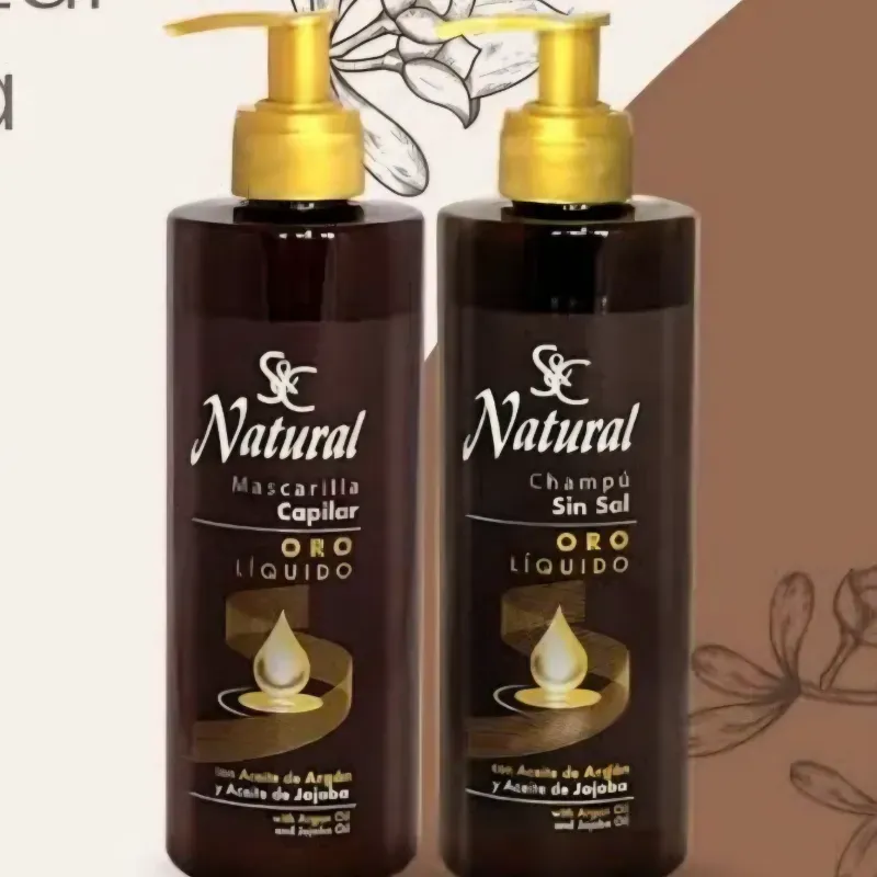 Champú y Crema Oro Líquido