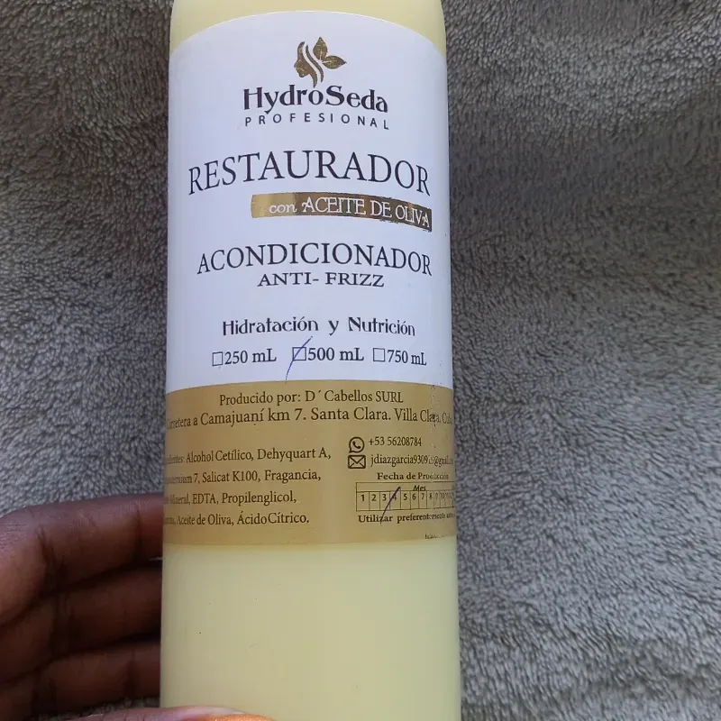 Acondicionador de Oliva 500ml
