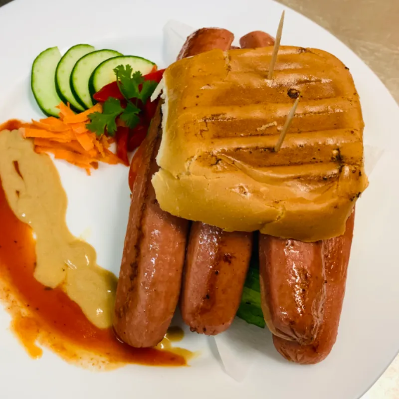 Pan con Perro Caliente