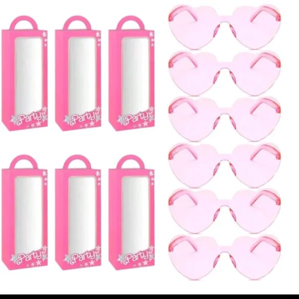 Set de caja de regalos con gafas