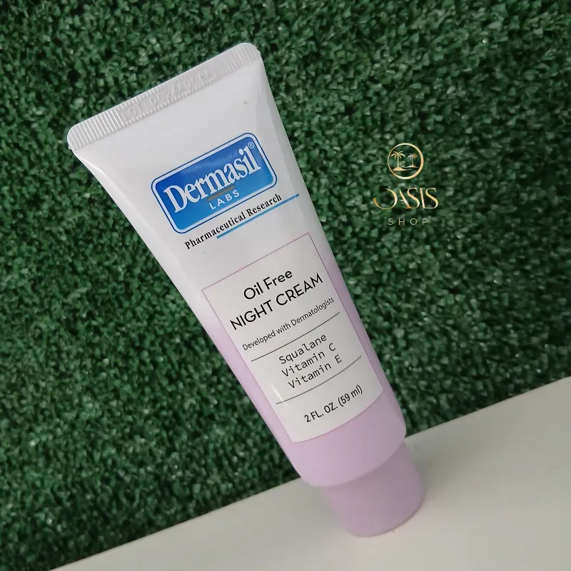 Crema de Noche sin aceite Dermasil