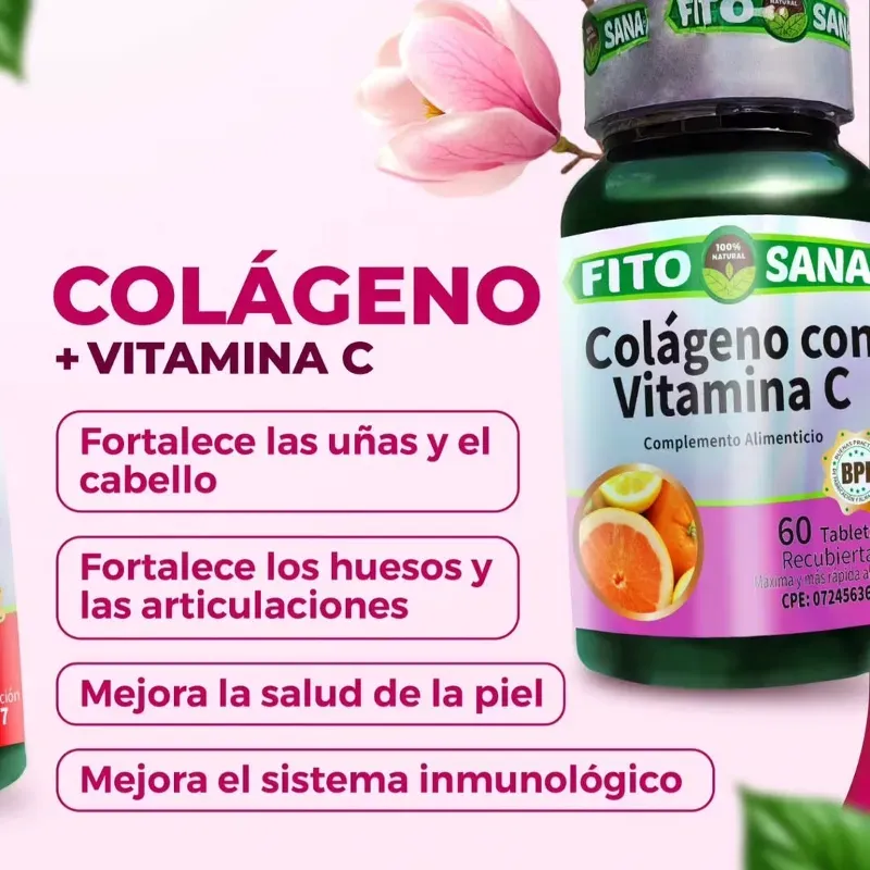 Colágeno con Vitamina C