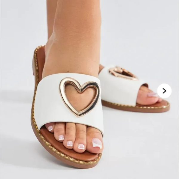 Sandalias blancas
