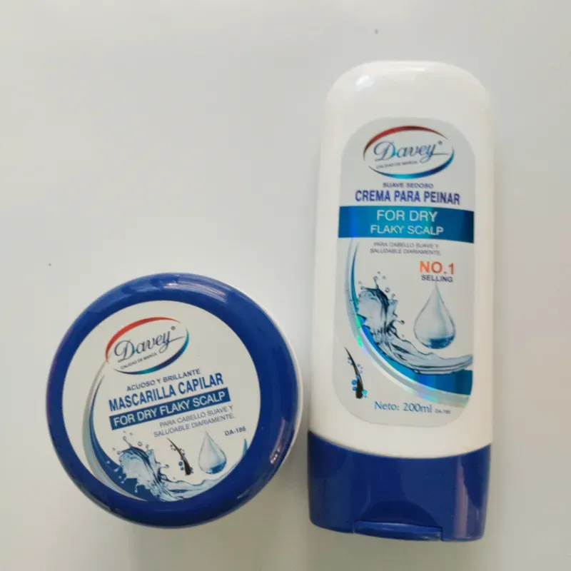 Mascarilla capilar y crema de peinar