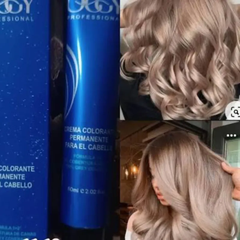 Tinte Oggy 10.6 Rubio extra claro platino cenizo