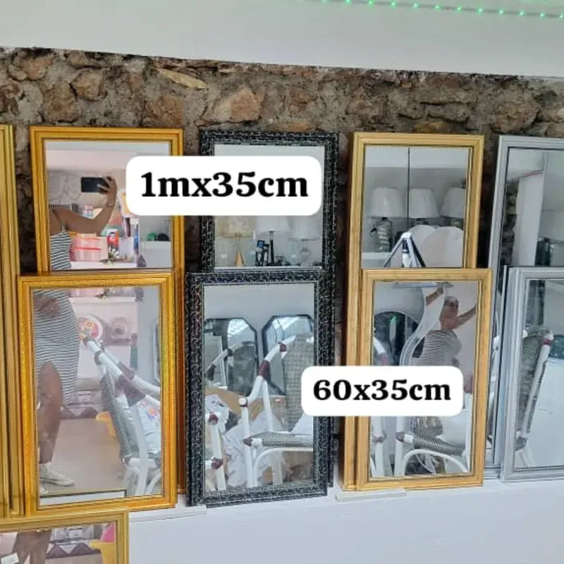 Espejos con marco de 1mx35cm y de 60x35cm