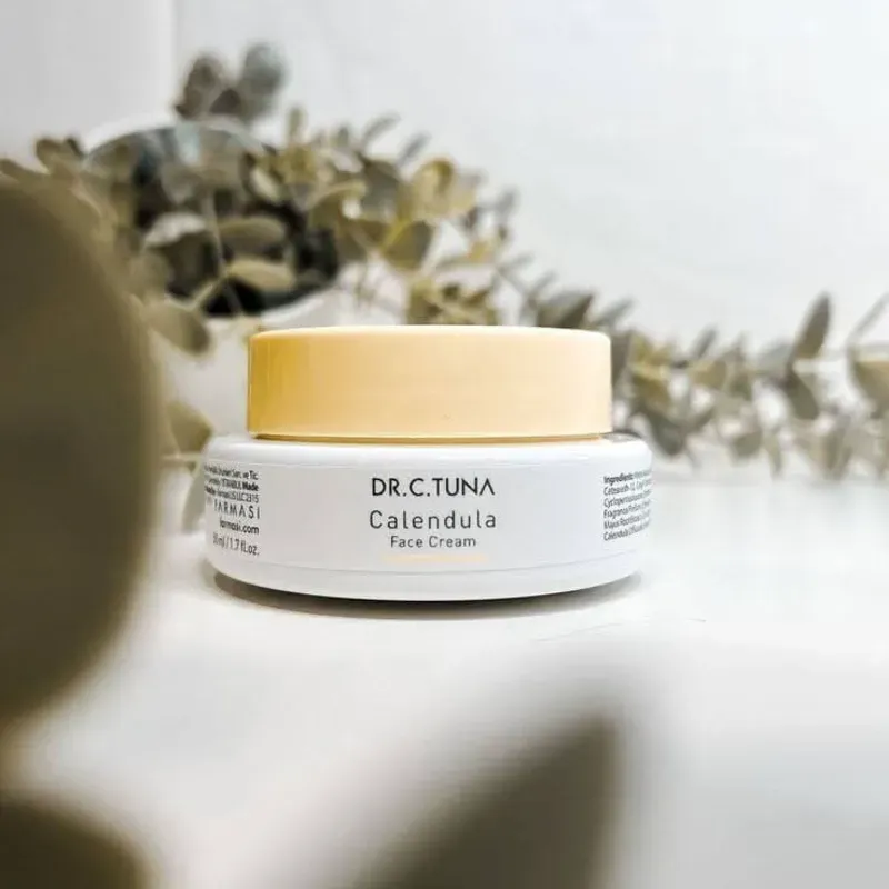 Crema facial de caléndula