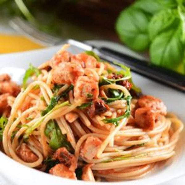 Spaguetti bacon