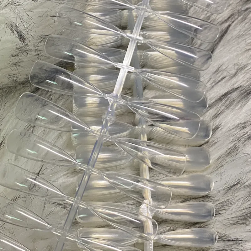 Tirilla de Uñas Soft Gel Stiletto Cristal