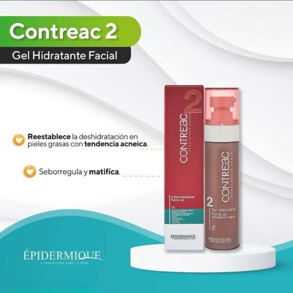 Epidermique Contreac Gel Hidratante Facial 60 mL