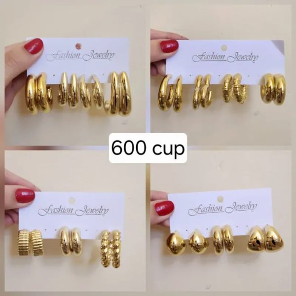 Pendientes dorados