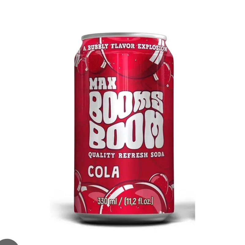 Refresco Max Boom Cola