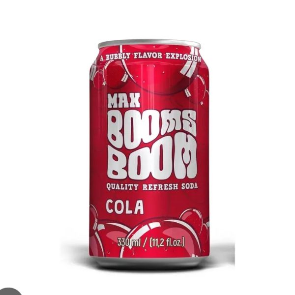 Refresco Max Boom Cola