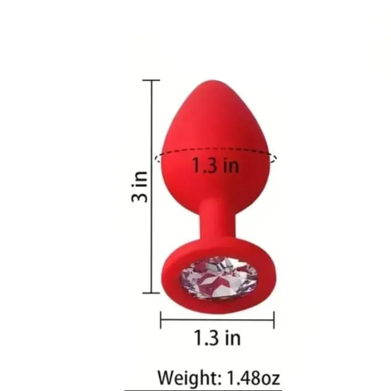 Plug Anal de Silicona T (M) 