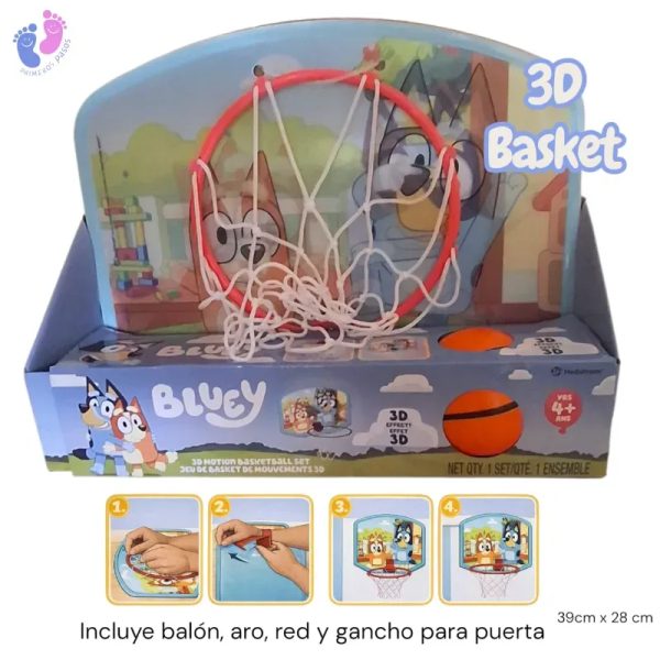  Canasta 3D Basket de Bluey