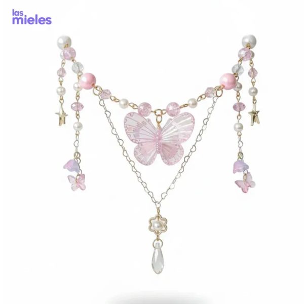Collar de mariposa