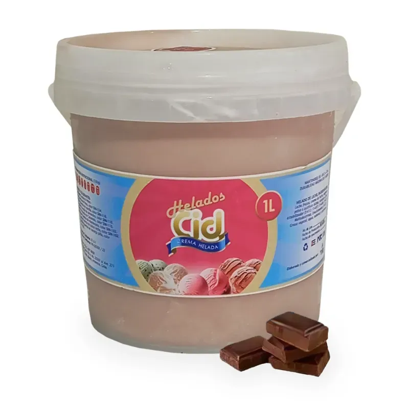Cubetas de 1Lt de Helado CID