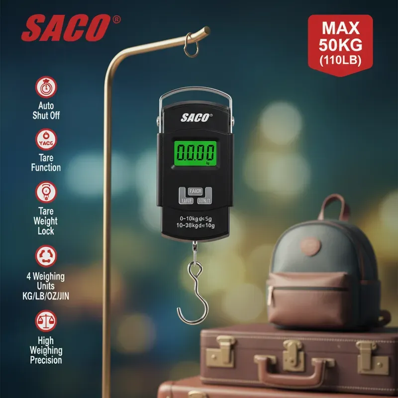 Pesa digital marca SACO (7 usd )