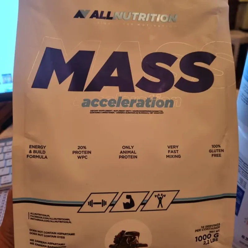 ALLNUTRITION ACCELARATION. 2,2 LIBRAS 14 SERVICIOS