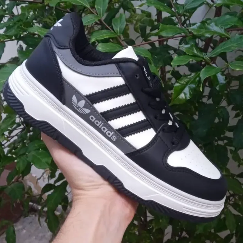 Adidas blanco y negro