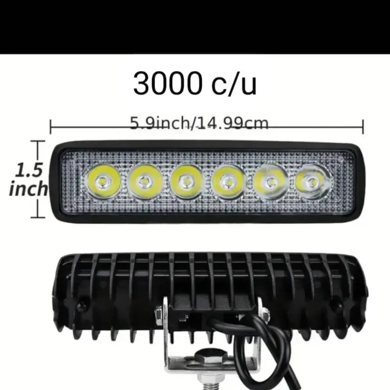 Neblinero de barra 6 led