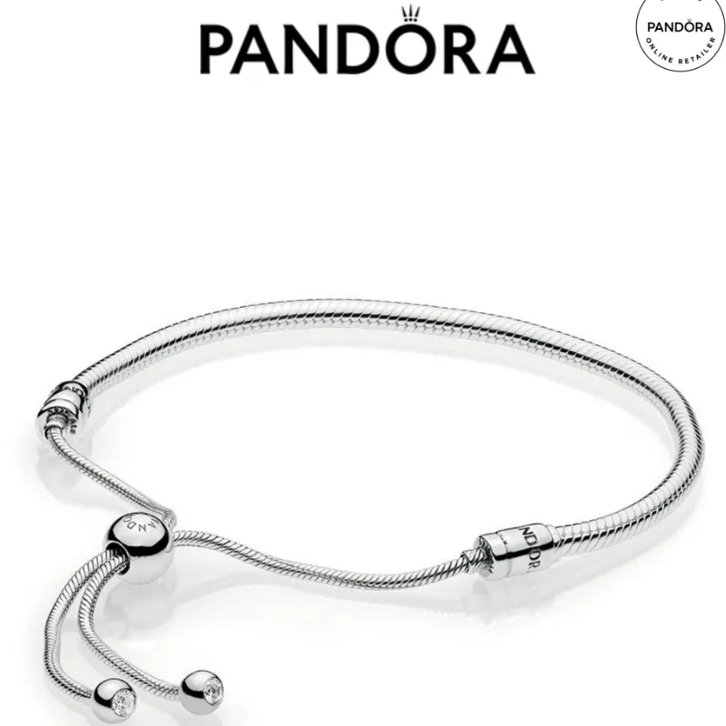 PANDORA SLIDING CHARM BRACELET