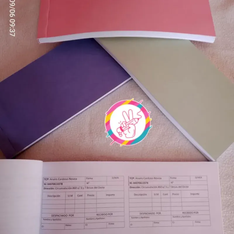  Paquete de 200 Facturas para Venta Mayorista