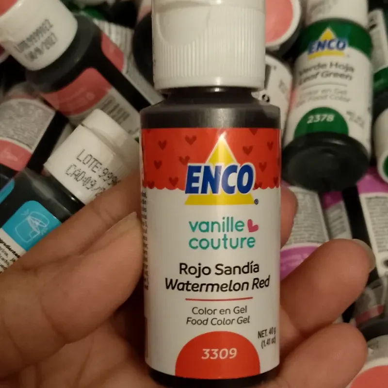 Tinta Enco 40g Rojo Sandía
