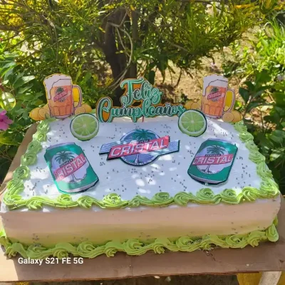 Cake temática Cristal