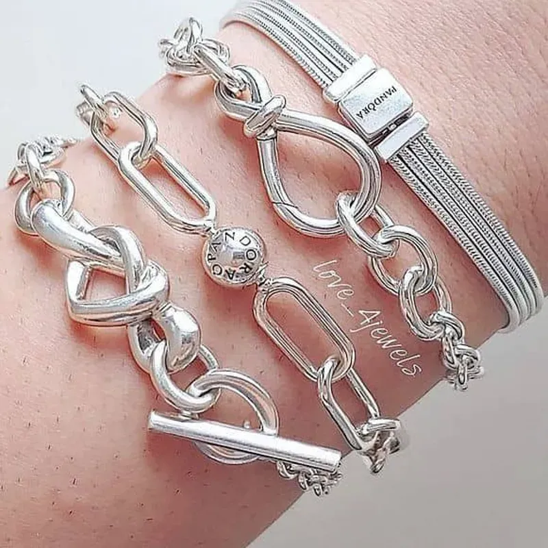 Pulsera Pandora Eslabonada