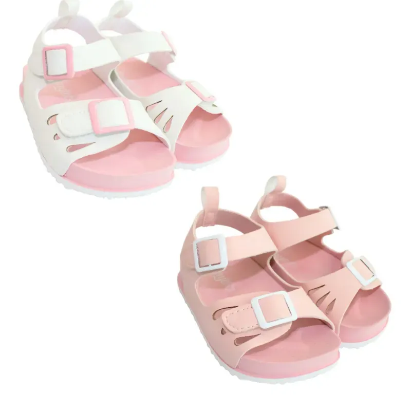 Set de Sandalias Infantiles Con Hebilla