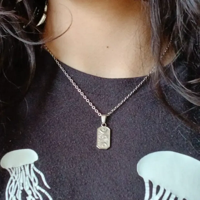 Cadena de "carta con ojo"