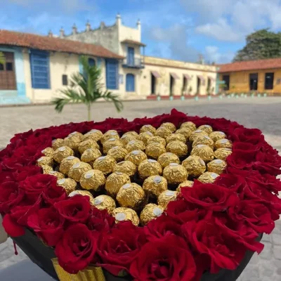 Corazón gigante y Ferreros