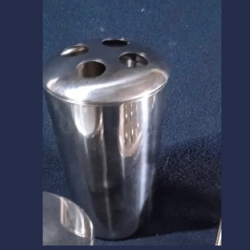 (35421) - Vaso auxiliar WC de acero inoxidable