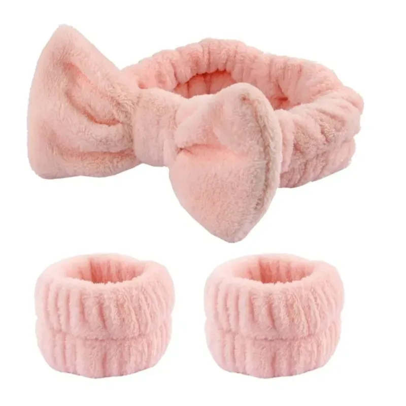 Diadema de Skin Care y muñequeras