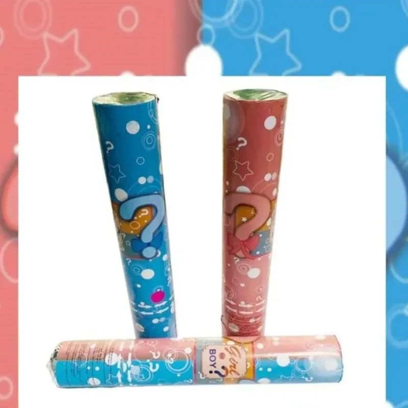 ‼️Cañon de confeti de revelacion de sexo 30 cm‼️