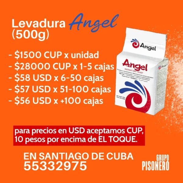 LEVADURA ÁNGEL 500g