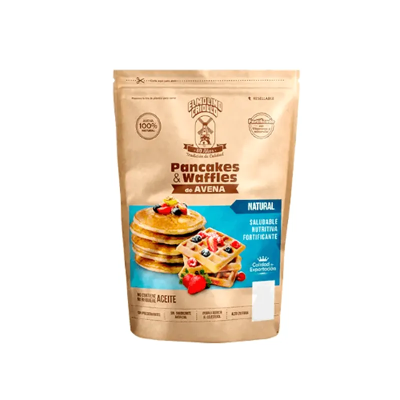 Pancake & Waffles de Avena Natural El Molino Criollo