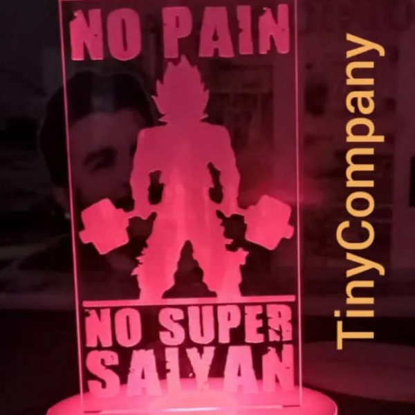 Lámparita 3D Hombre con pesas